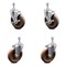 Service Caster 5 Inch High Temp Glass Filled Nylon 10mm Threaded Stem Caster Brakes SCC, 2PK SCC-TS20S514-GFNSHT-M1015-2-TLB-2 - alternate 2
